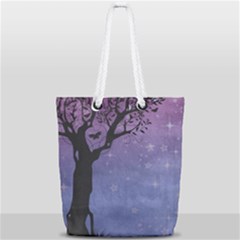 Silhouette 1131861 1920 Full Print Rope Handle Tote (Small)