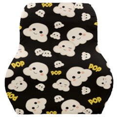 Cute Kawaii Popcorn Pattern Car Seat Back Cushion 