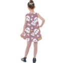 Cute Kawaii Popcorn pattern Kids  Summer Dress View2