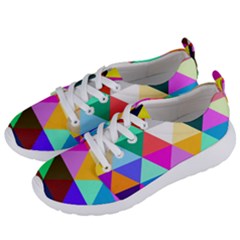 Triangles Pattern                                            Women s Lightweight Sports Shoes