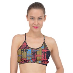 Rectangles Texture                                                  Basic Training Sports Bra