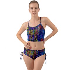 Colorful Waves                                                      Mini Tank Bikini Set