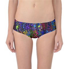 Colorful Waves                                                     Classic Bikini Bottoms by LalyLauraFLM