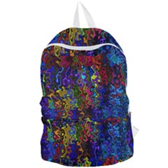 Colorful Waves                                                 Foldable Lightweight Backpack