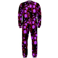 Purple Red  Roses Onepiece Jumpsuit (men)  by snowwhitegirl