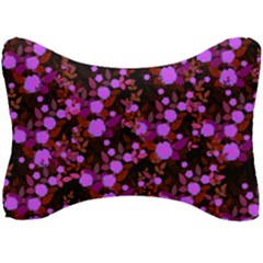 Purple Red  Roses Seat Head Rest Cushion