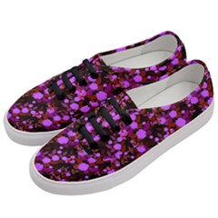 Purple Red  Roses Women s Classic Low Top Sneakers