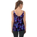 Purple Blue  Roses Chiffon Cami View2