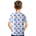 Vintage Face Anchor Blue Kids  Sport Mesh Tee View2