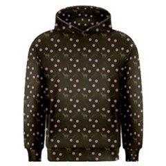 Brown Deer Trees Pattern Men s Overhead Hoodie