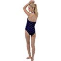 Little  Dots Navy Blue Go with the Flow One Piece Swimsuit View2