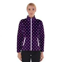 Little  Dots Purple Winter Jacket by snowwhitegirl