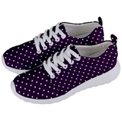 Little  Dots Purple Men s Lightweight Sports Shoes