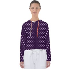 Little  Dots Purple Women s Slouchy Sweat by snowwhitegirl