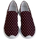 Little  Dots Maroon Women s Lightweight Slip Ons View1