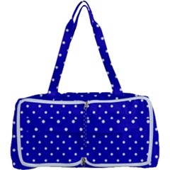 Little  Dots Royal Blue Multi Function Bag	