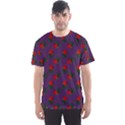 Red Roses Purple Men s Sports Mesh Tee View1