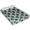 Flamingo Leaf Patttern Fitted Sheet (California King Size) View2