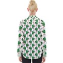 Flamingo Leaf Patttern Womens Long Sleeve Shirt View2