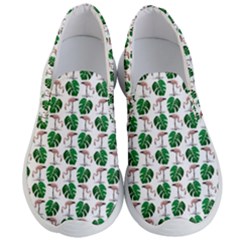 Flamingo Leaf Patttern Men s Lightweight Slip Ons by snowwhitegirl