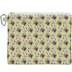 Kawaii Rootbeer Canvas Cosmetic Bag (xxxl)