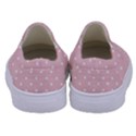 Little  Dots Pink Kids  Canvas Slip Ons View4