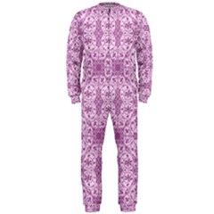 Ornamental Pink OnePiece Jumpsuit (Men) 