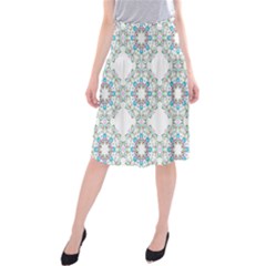 Embroidery Paisley Midi Beach Skirt by snowwhitegirl