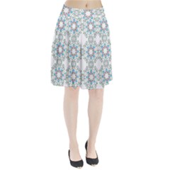 Embroidery Paisley Pleated Skirt by snowwhitegirl