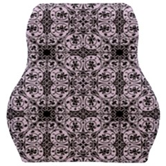 Ornamental Pink Black Car Seat Velour Cushion 