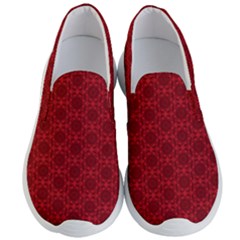 Victorian Paisley Red Men s Lightweight Slip Ons