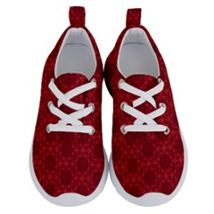 Victorian Paisley Red Running Shoes