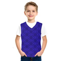 Victorian Paisley Royal Blue Pattern Kids  Sportswear by snowwhitegirl