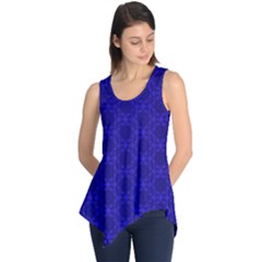 Victorian Paisley Royal Blue Pattern Sleeveless Tunic by snowwhitegirl