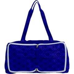 Victorian Paisley Royal Blue Pattern Multi Function Bag	