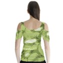 Kiwis Butterfly Sleeve Cutout Tee  View2