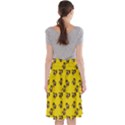 Girl With Popsicle Yello Midi Beach Skirt View2