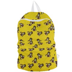 Girl With Popsicle Yello Foldable Lightweight Backpack by snowwhitegirl