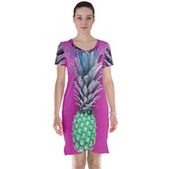 Green Pineapple Short Sleeve Nightdress