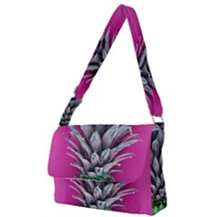 Green Pineapple Full Print Messenger Bag