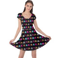 Eighties Bugs Cap Sleeve Dress by snowwhitegirl