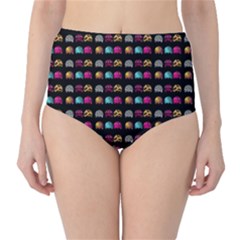 Eighties Bugs Classic High-waist Bikini Bottoms by snowwhitegirl