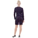 Eighties Bugs Button Long Sleeve Dress View2