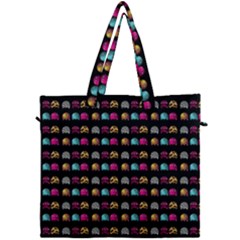 Eighties Bugs Canvas Travel Bag by snowwhitegirl