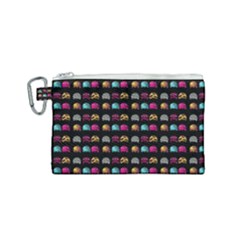 Eighties Bugs Canvas Cosmetic Bag (small)