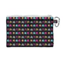 Eighties Bugs Canvas Cosmetic Bag (Large) View2