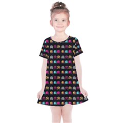 Eighties Bugs Kids  Simple Cotton Dress