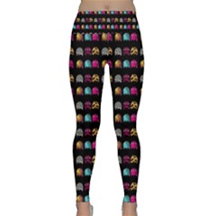 Eighties Bugs Lightweight Velour Classic Yoga Leggings by snowwhitegirl