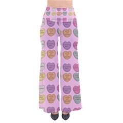 Valentine Hearts Pink So Vintage Palazzo Pants by snowwhitegirl