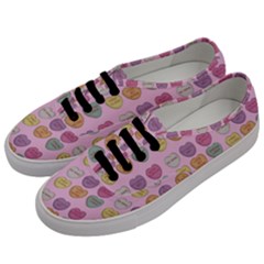 Valentine Hearts Pink Men s Classic Low Top Sneakers